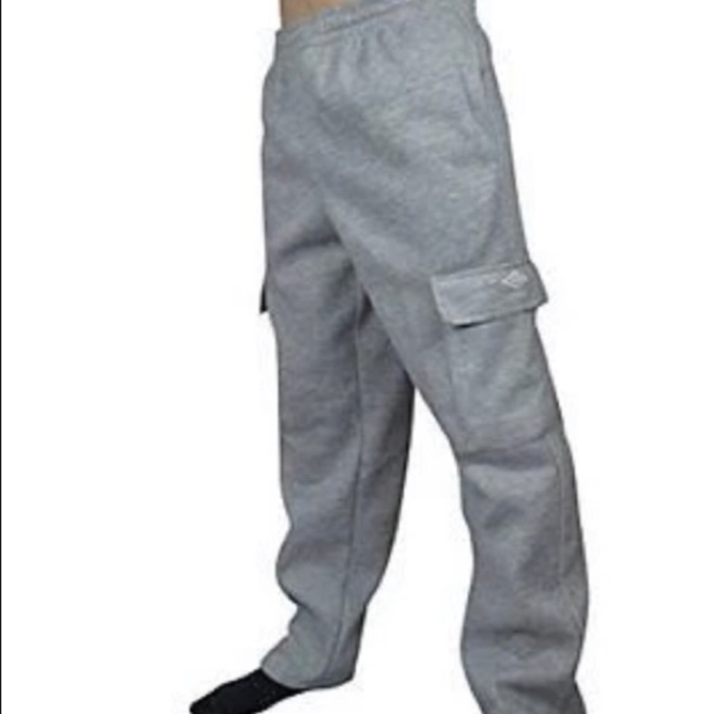 Umbro Gray Cargo Sweatpants